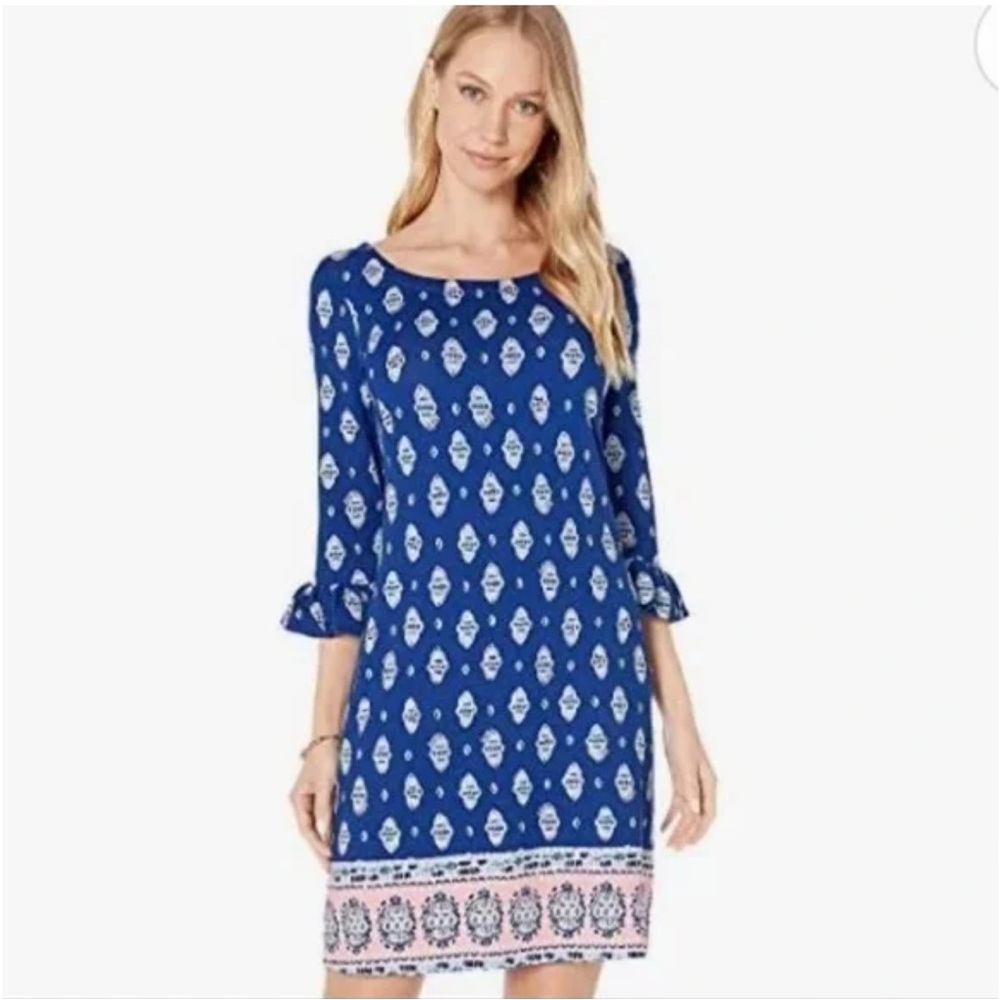 Lilly Pulitzer NWT UPF 50+ Sophie Ruffle Dress Glow Up